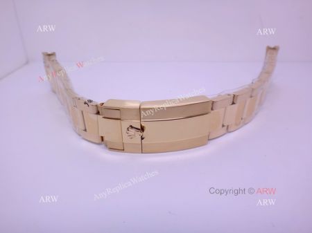 New Rolex GMT-Master II Yellow Gold Watch Band - Replica Rolex Parts